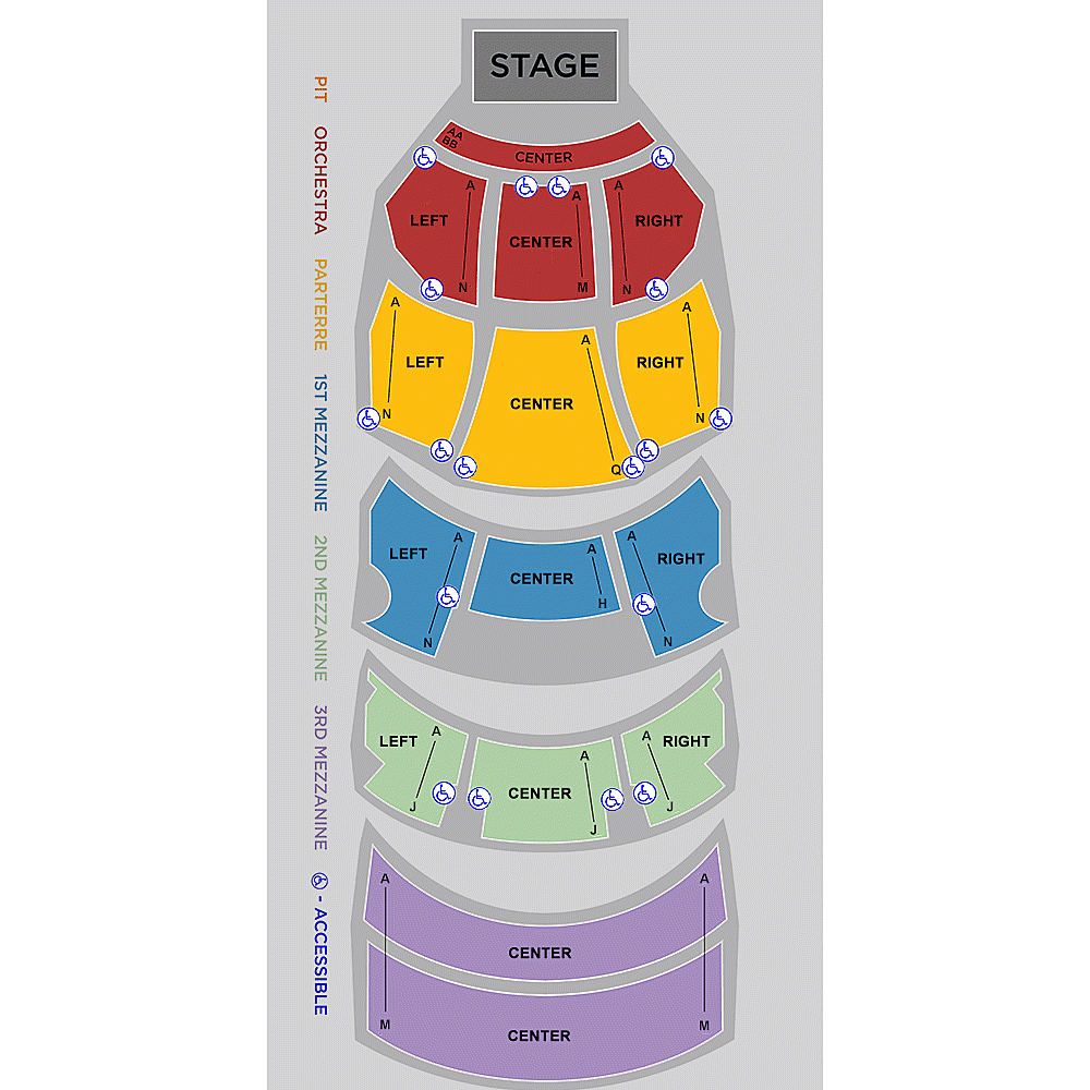 Wallis Annenberg Theatre Seating Chart | Elcho Table